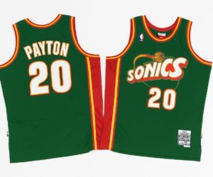Gary Payton Seattle SuperSonics Retro Jersey – Green Edition