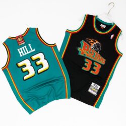 Grant Hill #33 Detroit Pistons Jersey (Retro Edition)