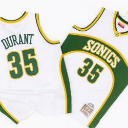 Kevin Durant Seattle SuperSonics Rookie Jersey – White Edition